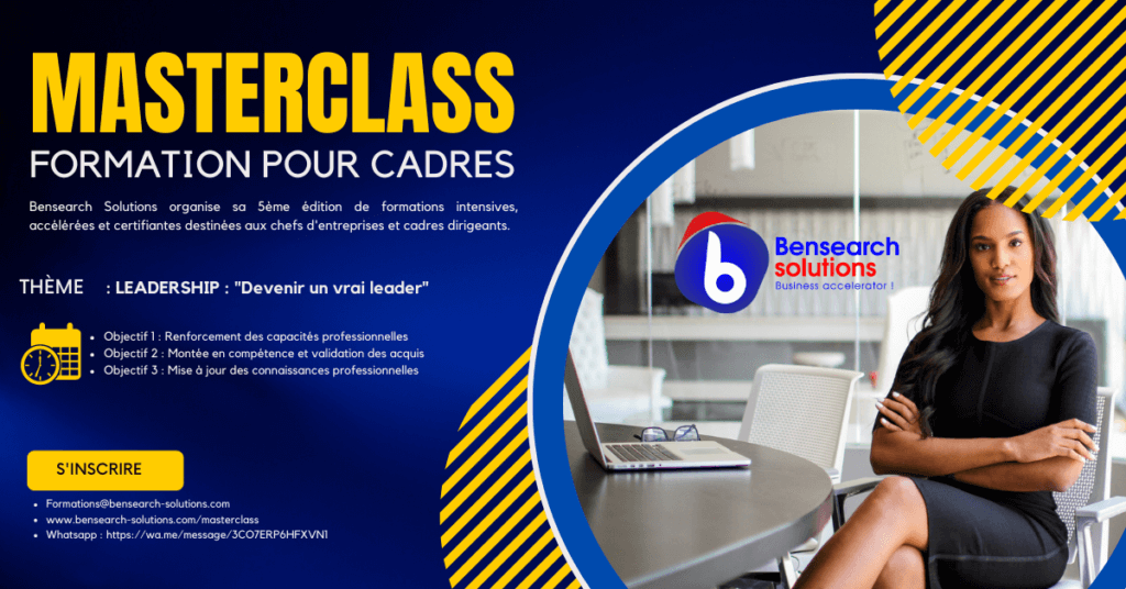 Masterclass - Management stratégique et Gestion des projets en mode Agile - BENSEARCH SOLUTIONS - www.bensearch-solutions.com