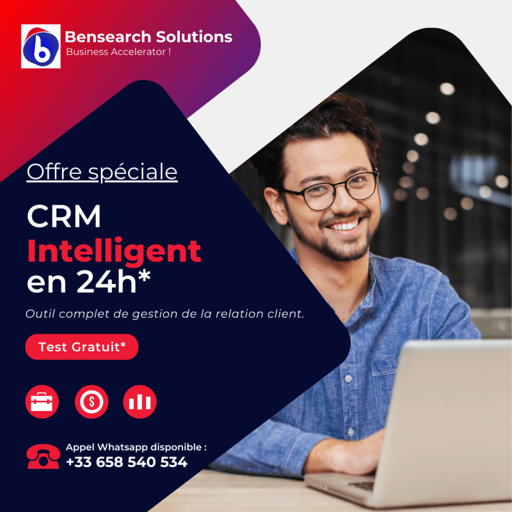 Bensearch Solutions - Création CRM en 48h - www.bensearch-solutions.com/nous-contacter