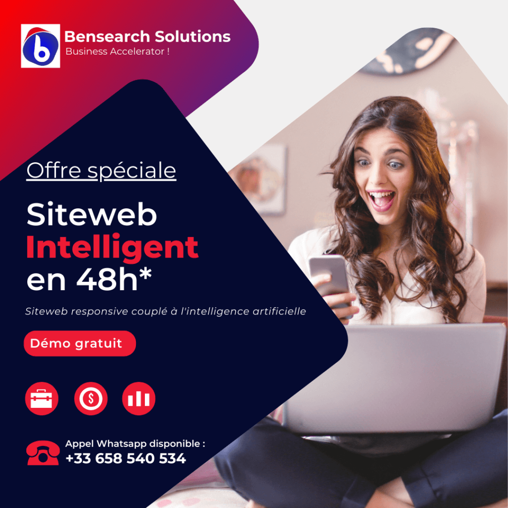 Bensearch Solutions - Création siteweb en 48h - www.bensearch-solutions.com/nous-contacter